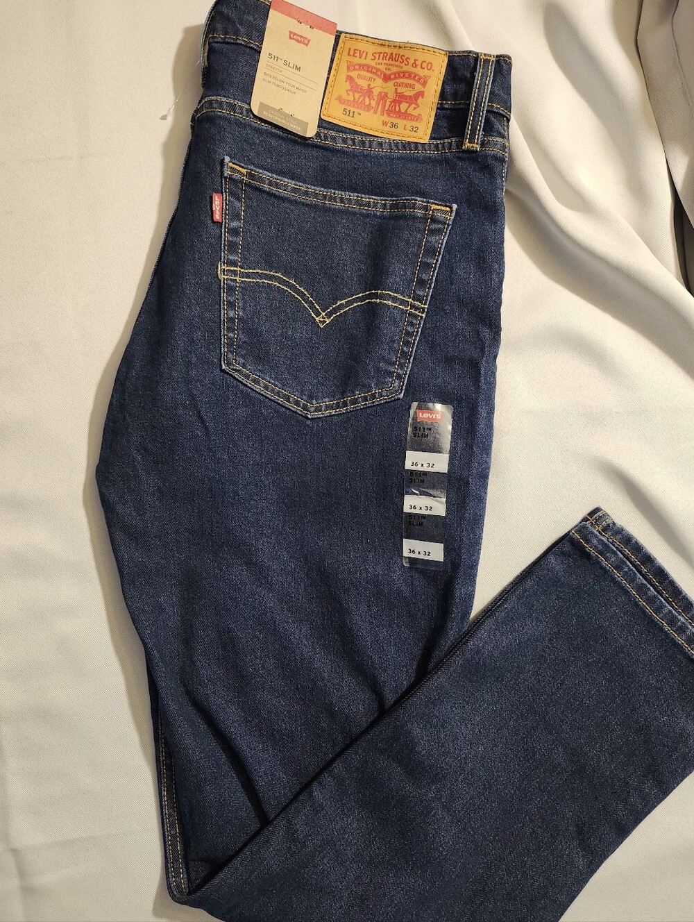 Levi's Slim Men's Jeans in Dark Indigo Blue